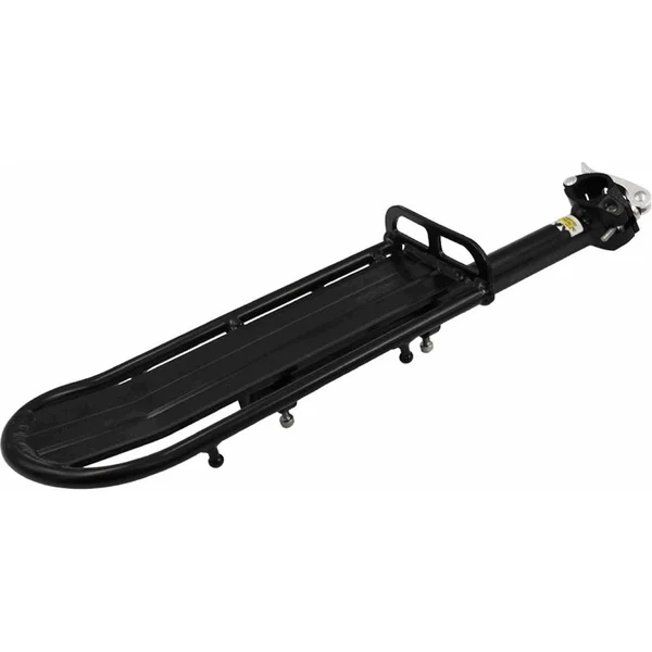 Seatpost Rack Aluminum Black 10 kg Adjustable Length