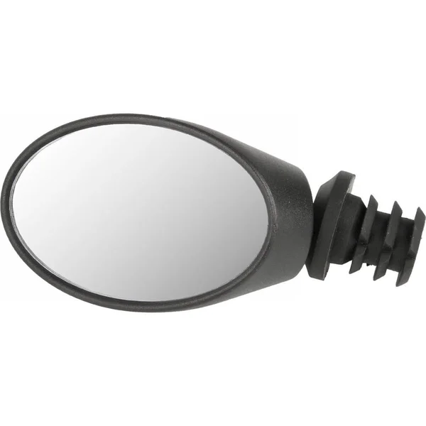 Spy Oval 3D adjustable handlebar mirror with 2 mounts black