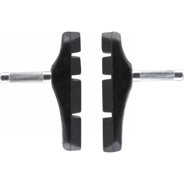Asymmetric cantilever brake pads 70 mm black for steel and aluminium rims