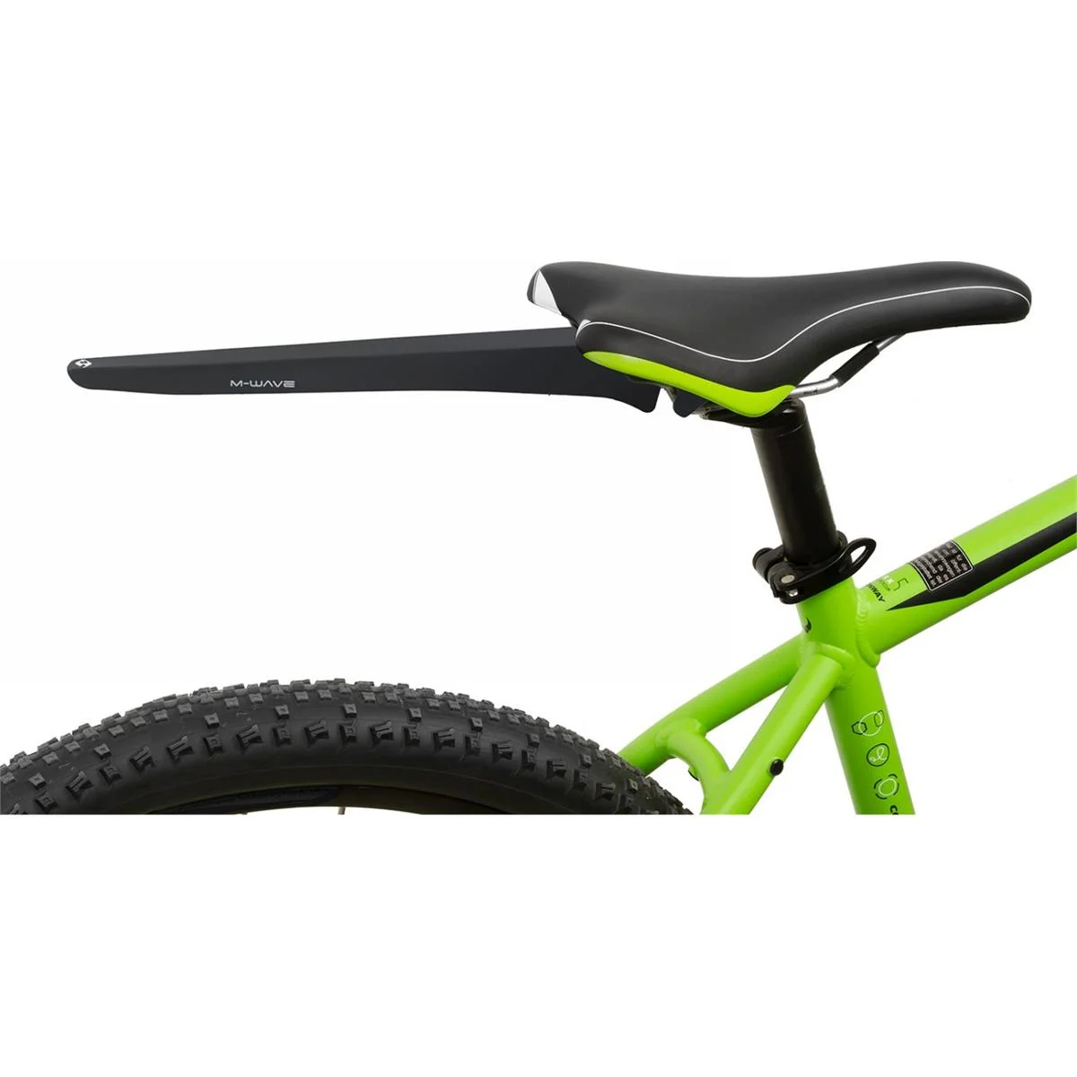 Mud Max Flex R rear mudguard saddle mount Black 2