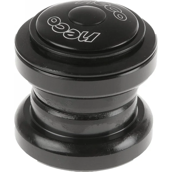 Neco 1" Steel Headset Black Ahead Cups 25.4/30.2/26.4 mm