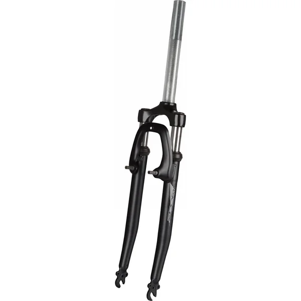 28' suspension fork 30 mm travel threaded 1' steerer V‑brake aluminium crown