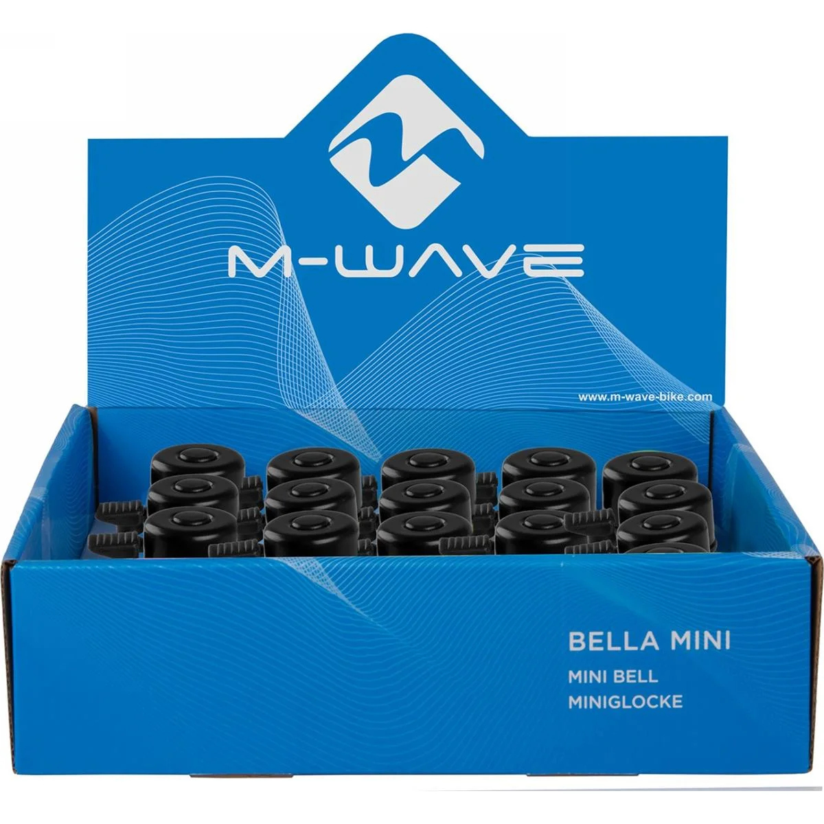 Bella Mini Bell 35 mm Black Steel with Metric Bolt 2