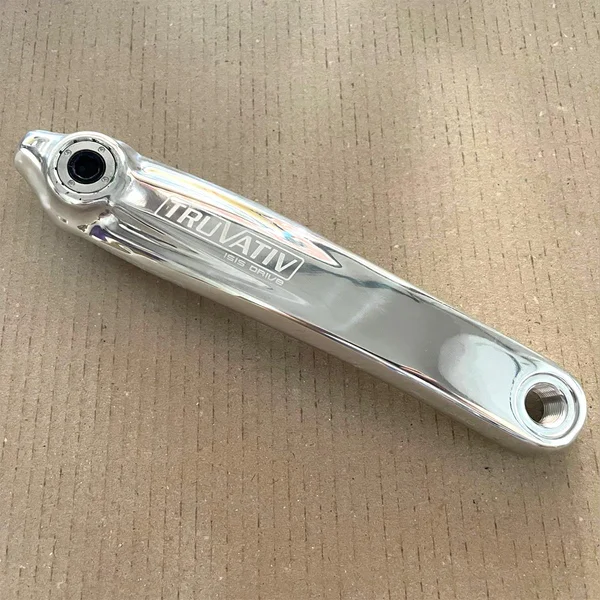 Luftalarm ISIS Crank Arm 180mm Polished Silver