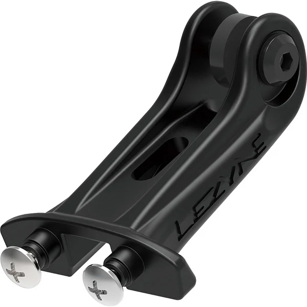 Black fork LED mount for eBike compatible with Suntour NEX NCX