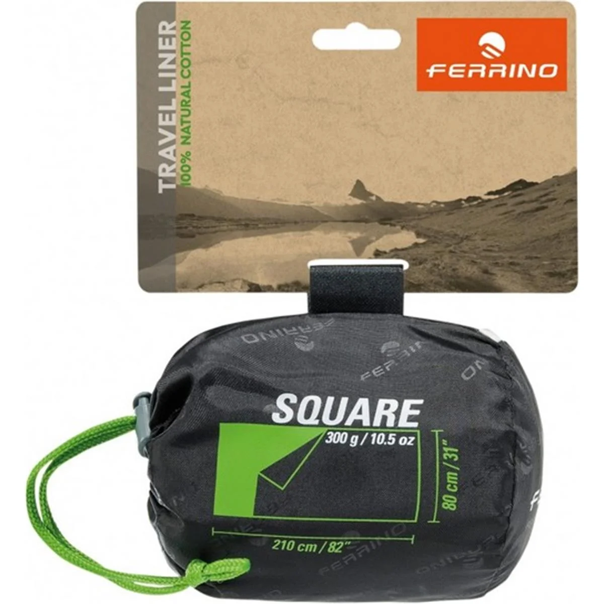 Cotton sheet sleeping bag 210x80 cm - Materiale Cotone 2