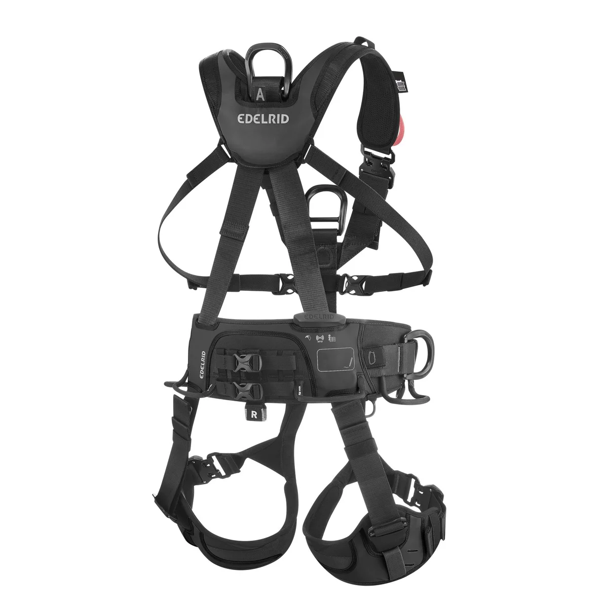 Vertic Triple Lock Black II full body harness - Size 1 2