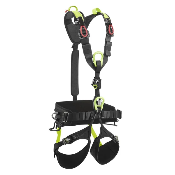 Vector Y modular harness for rope work