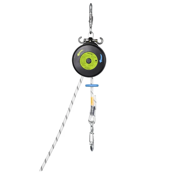 Safe Descent 9.8 mm descender with hoisting function