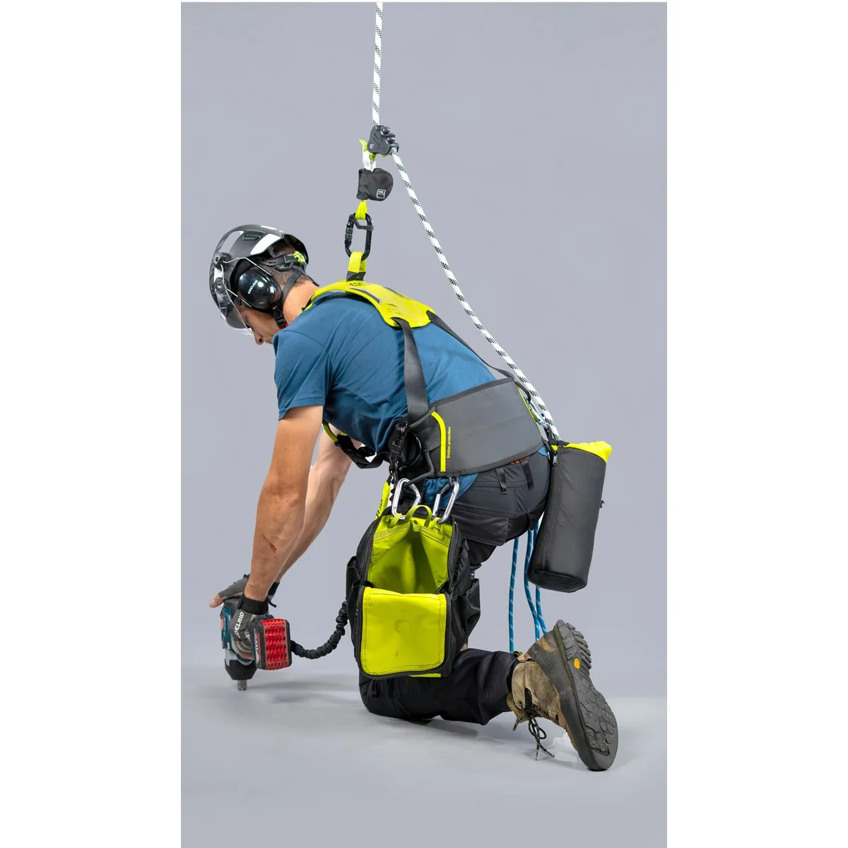 Ombilix 140 guided fall arrester 140 kg capacity - Length 5 m 5