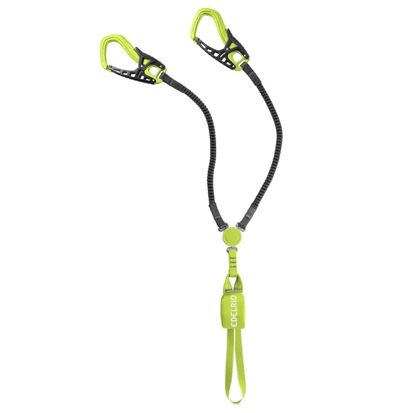 Via ferrata set Cable Comfort Tri with energy absorber and OneTouch II carabiners