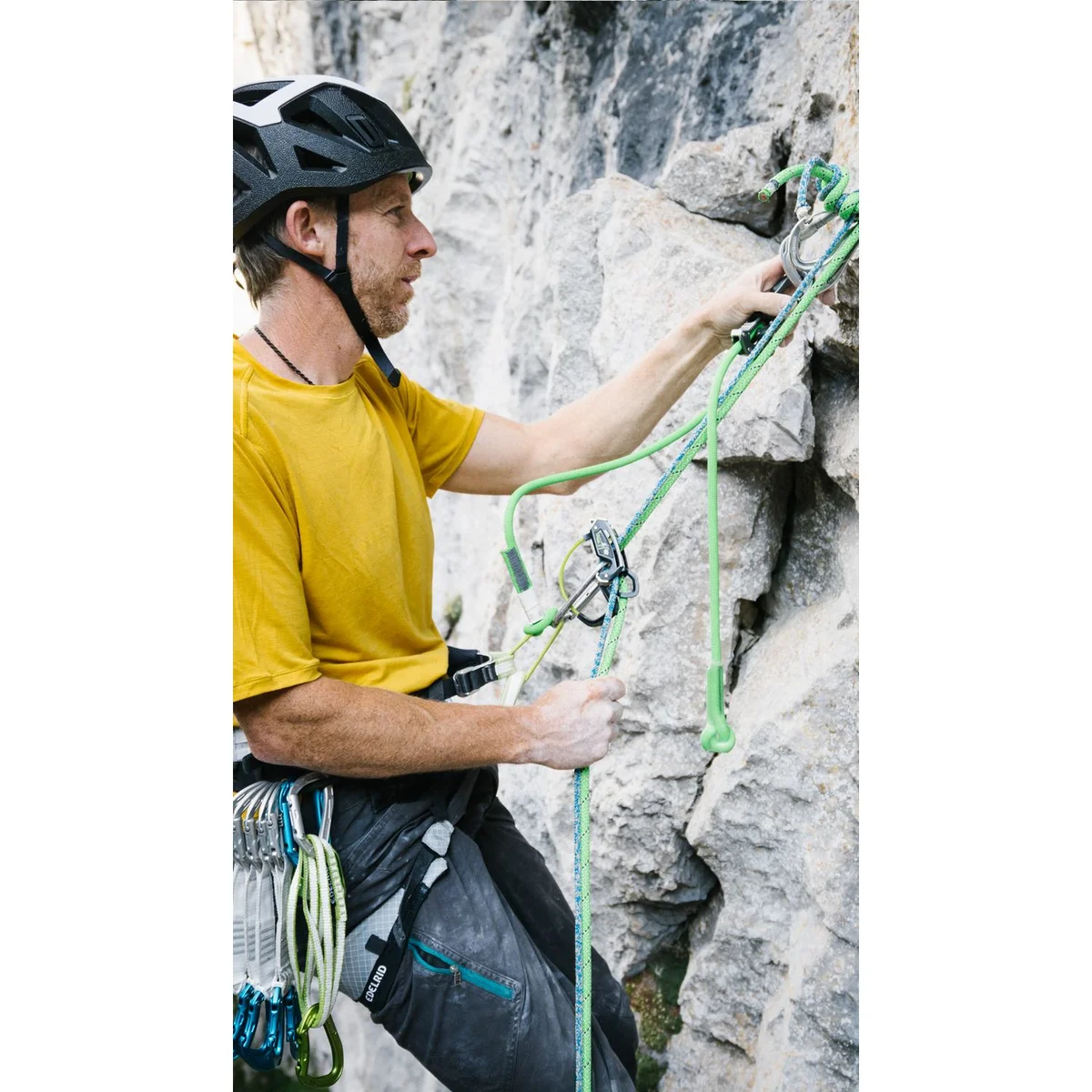 Switch self‑belaying lanyard dynamic rope 75 cm 5