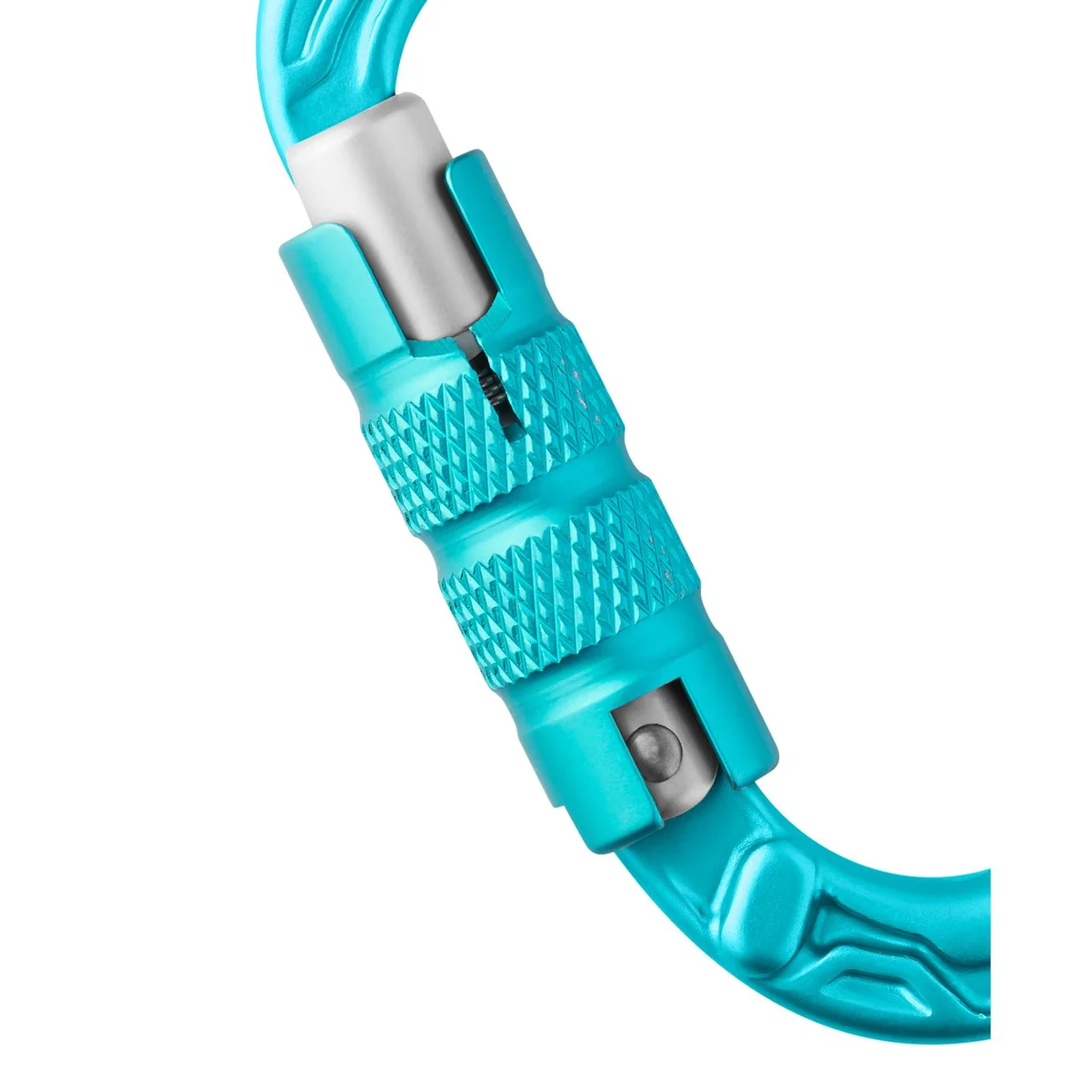 HMS Bullet Triple Triple Lock carabiner - Color Icemint 2
