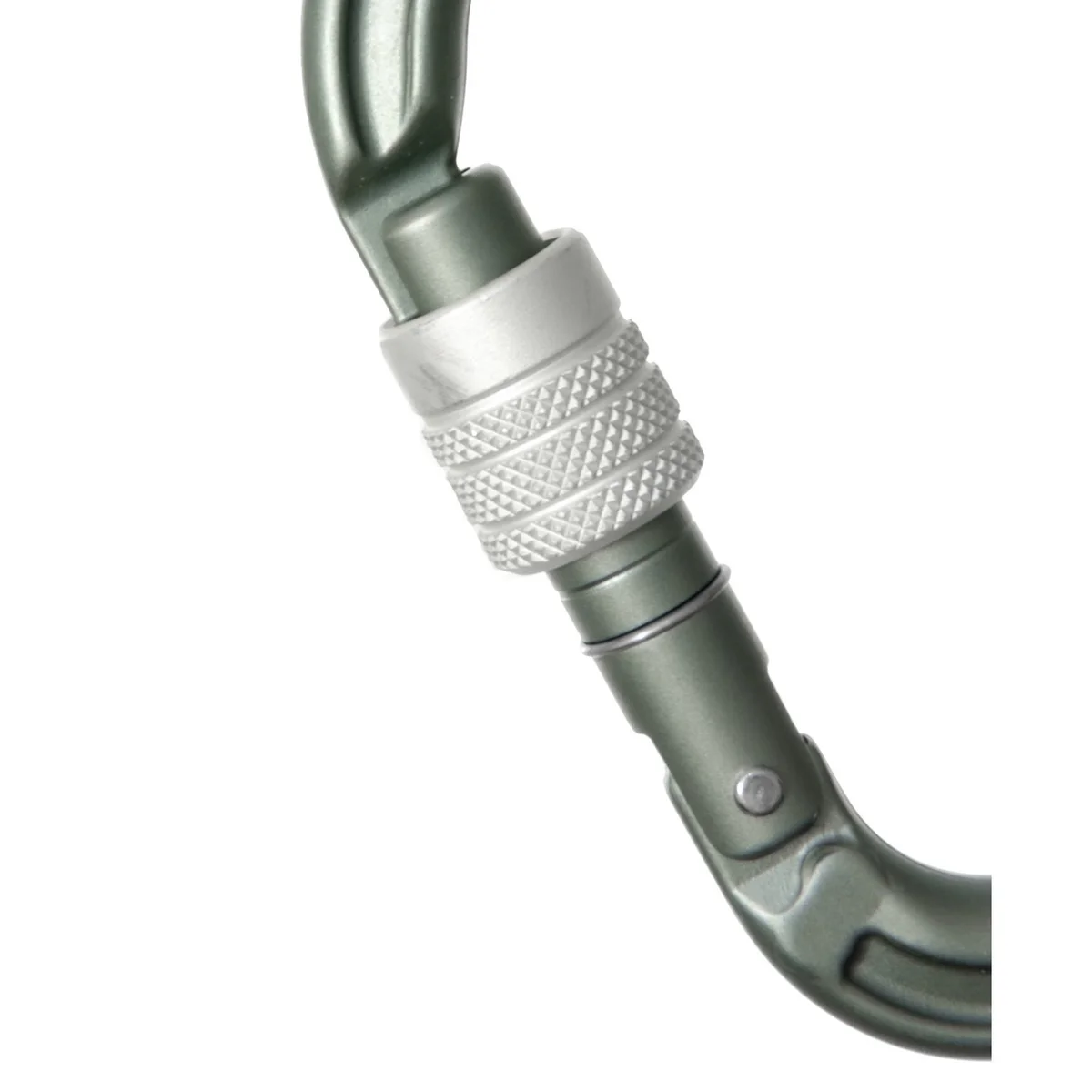 HMS Magnum Screw screwgate carabiner in aluminium 2