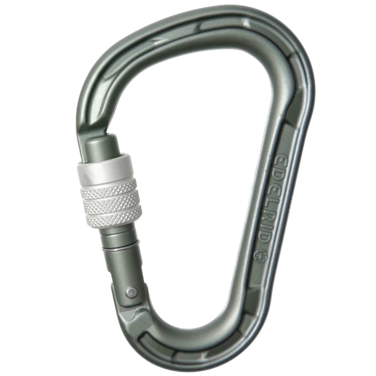 HMS Magnum Screw screwgate carabiner in aluminium 5