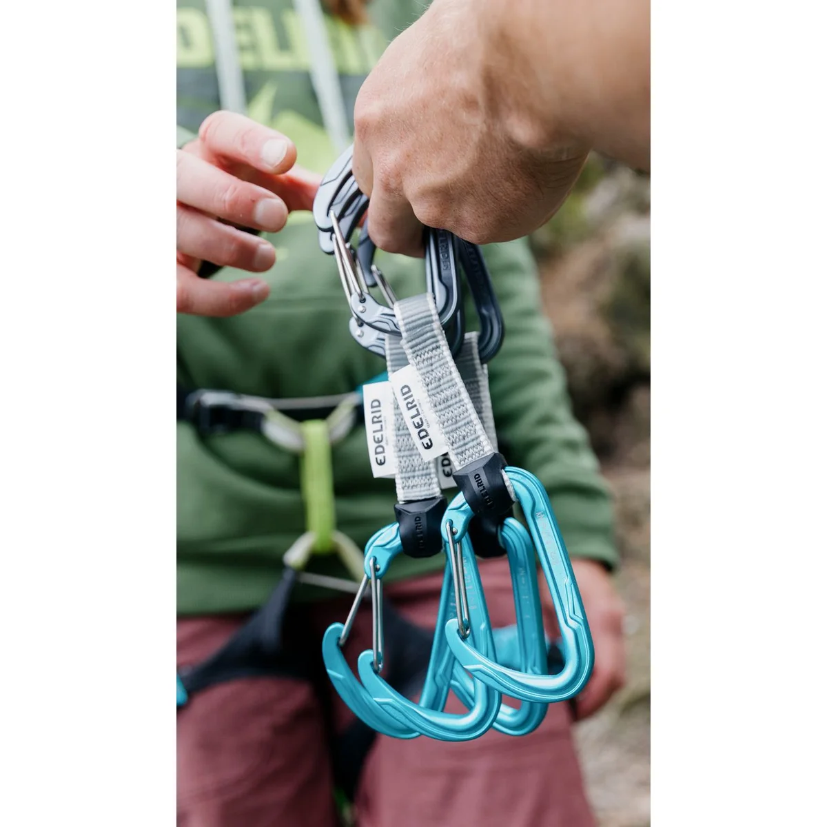 Pure Wire Set Sixpack mousquetons avec sangle 16 mm 3