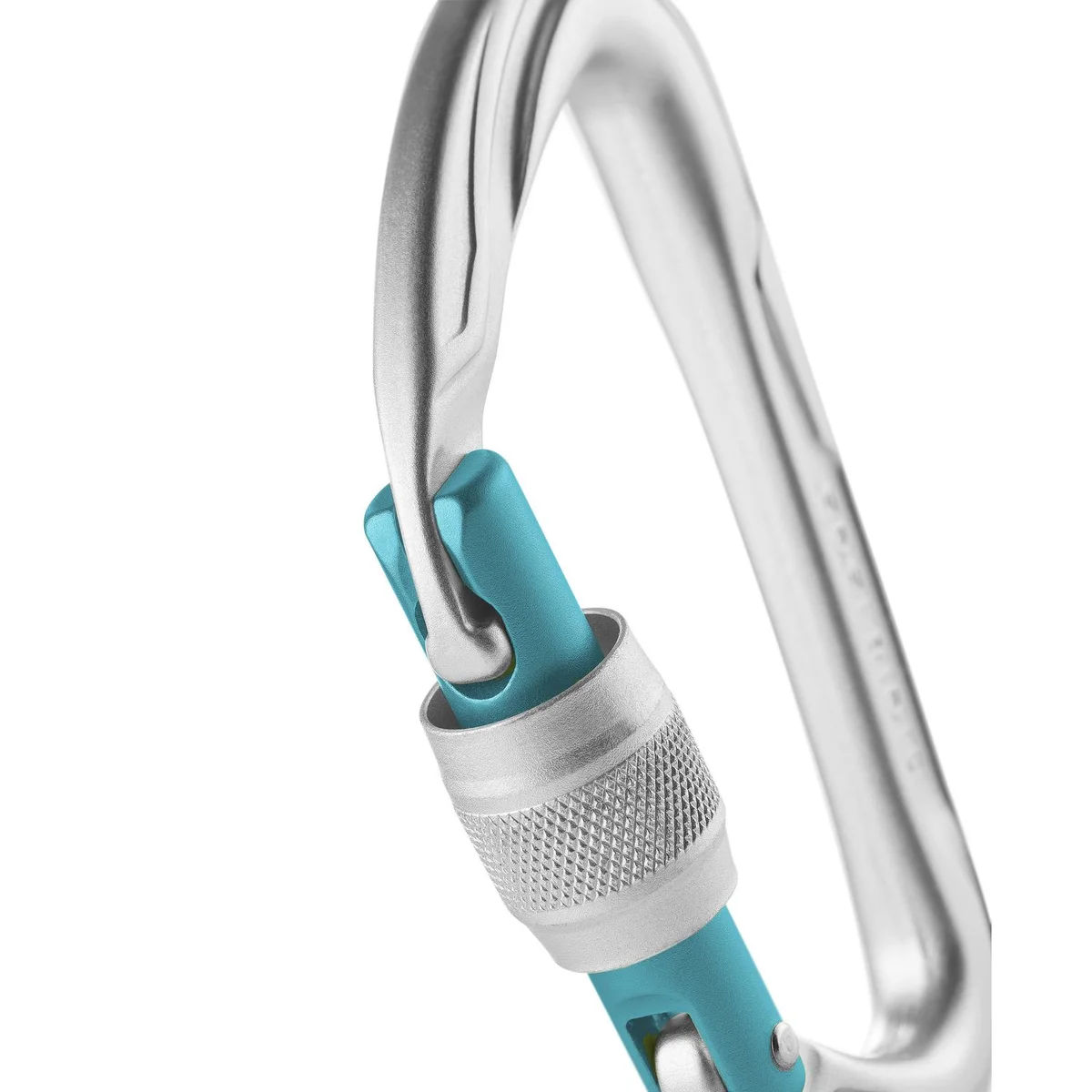 Pure Screw III locking carabiner - Colore Silver 4