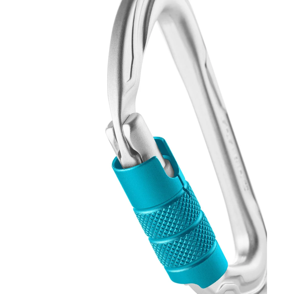 Pure Triple III triple lock carabiner with wire gate - Colore Silver 4