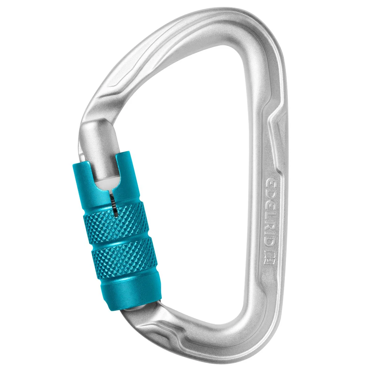 Pure Triple III triple lock carabiner with wire gate - Colore Silver 5