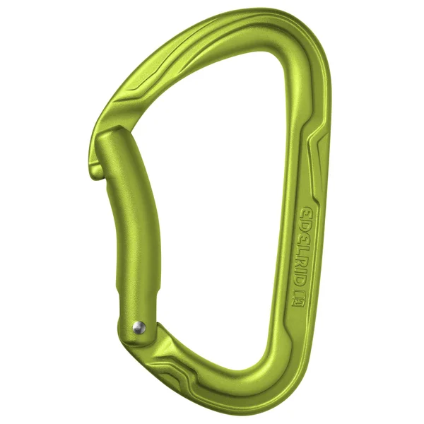Pure Bent III offset D carabiner bent gate