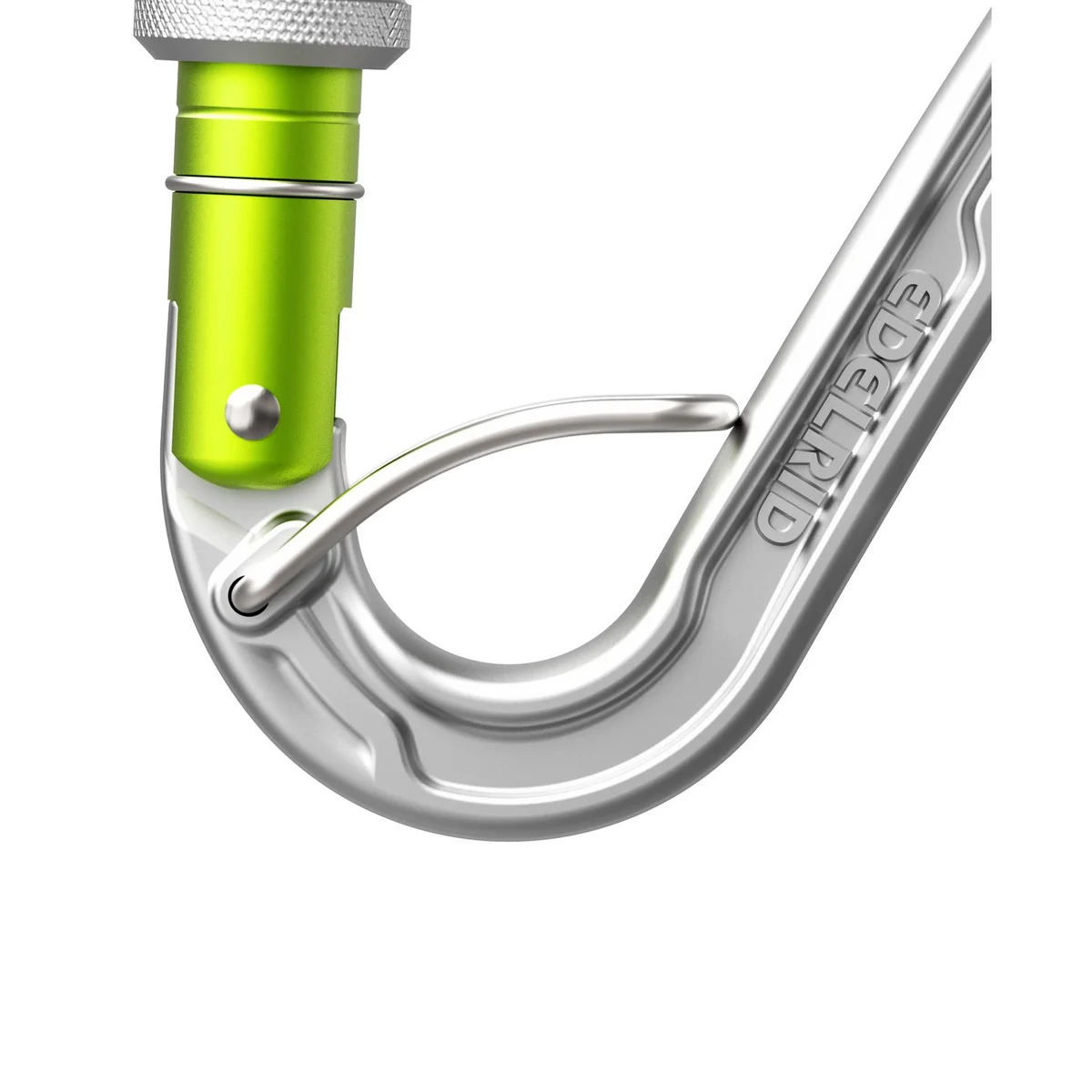 HMS Strike Screw FG II screw gate carabiner with spring bar 3