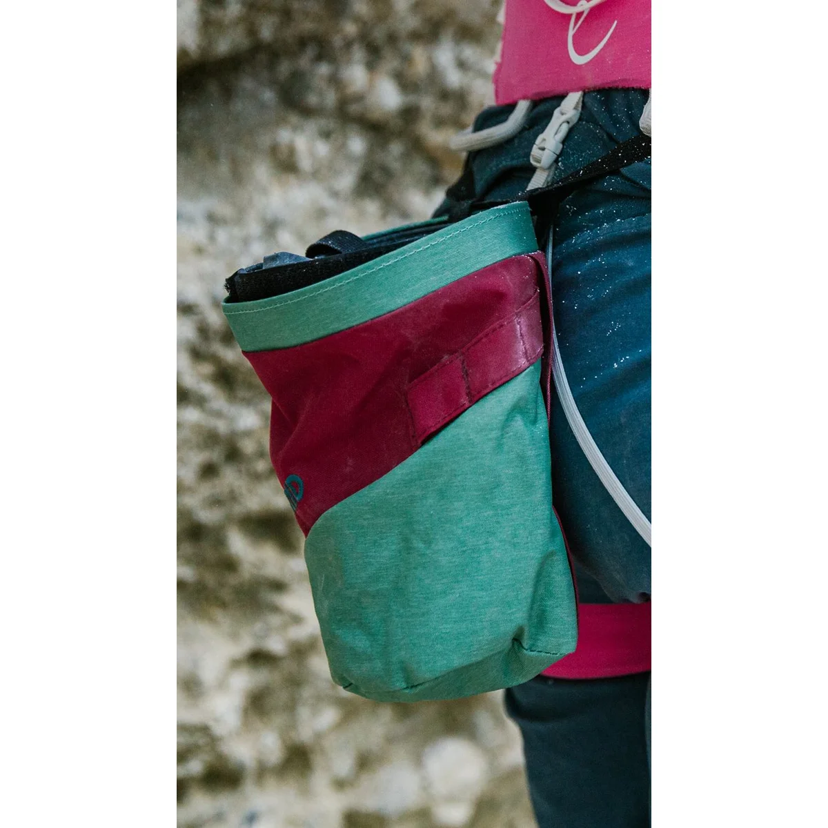 Worek na magnezję Splitter Twist - Color Grigio oceano 5