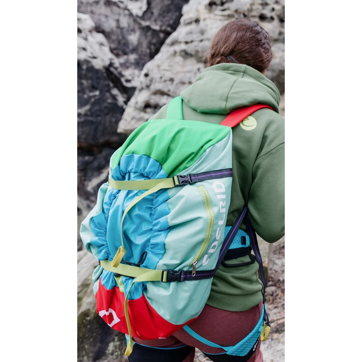 Drone II rope bag up to 80 m - Color Jade 790 4