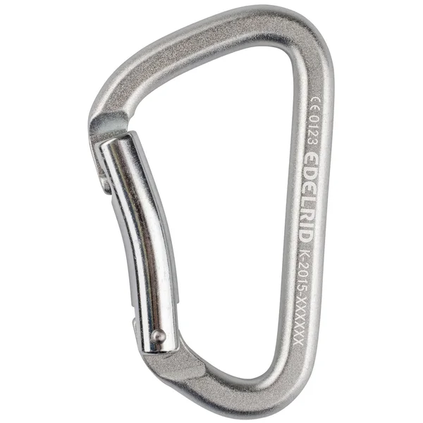 Jim Steel Bent steel carabiner