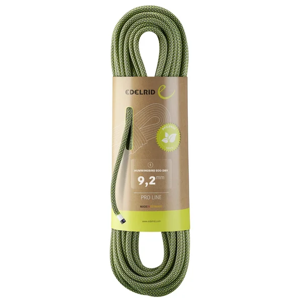 Hummingbird Eco Dry 9.2 mm dynamic rope
