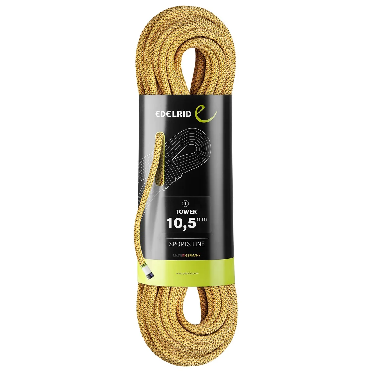Dynamic rope Tower 10.5 mm for climbing walls and top-roping - Length 30 m 3