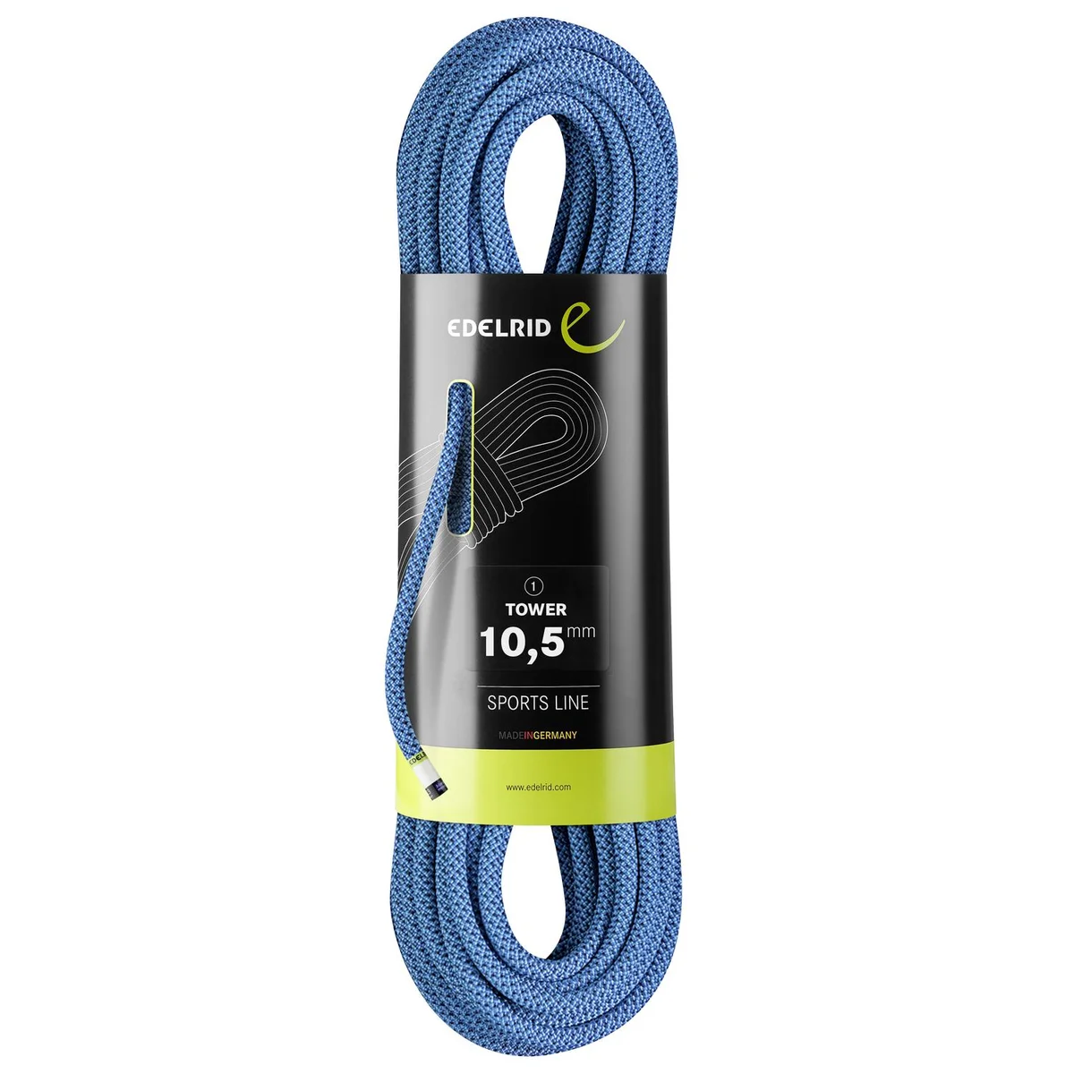 Dynamic rope Tower 10.5 mm for climbing walls and top-roping - Length 60 m 3
