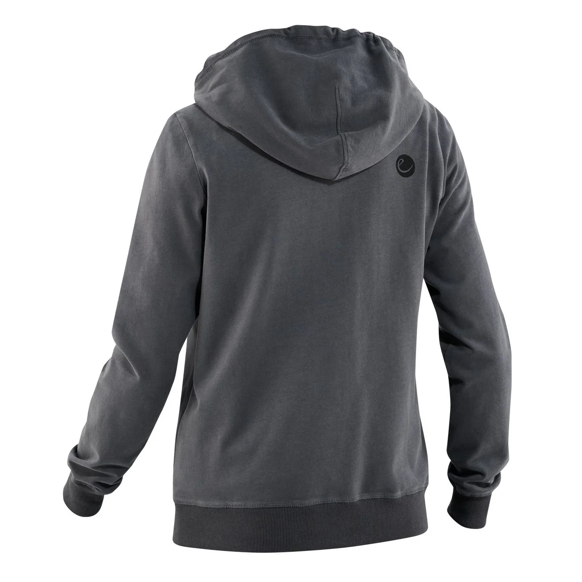 Hoodie med dragkedja Wo Bege - Taglia XS 2