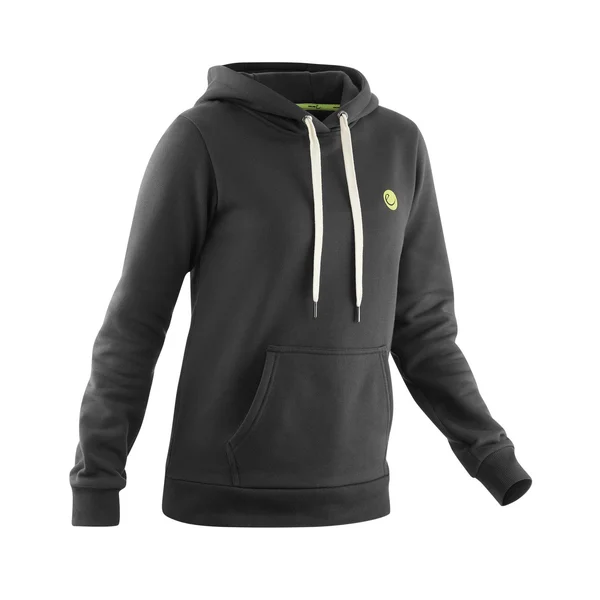Wo Grounder Hoody hooded fleece with tree print