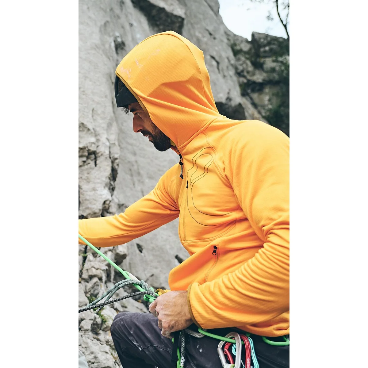 Me Nest thermal fleece jacket with hood - Size S 3