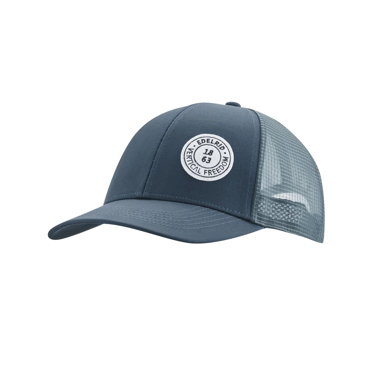 Face Cap 6-panel trucker cap - Colore Blueberry 4