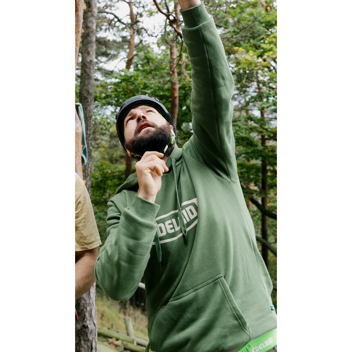 Me Spotter Hoody IV hooded sweatshirt organic cotton and recycled polyester - Size M 4