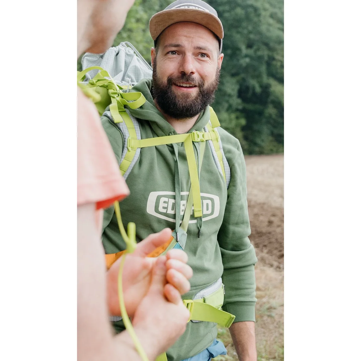 Me Spotter Hoody IV hooded sweatshirt organic cotton and recycled polyester - Size XL 3