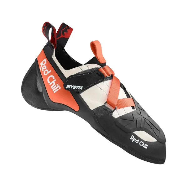 Aggressive climbing shoe for bouldering with Vibram XS Grip sole