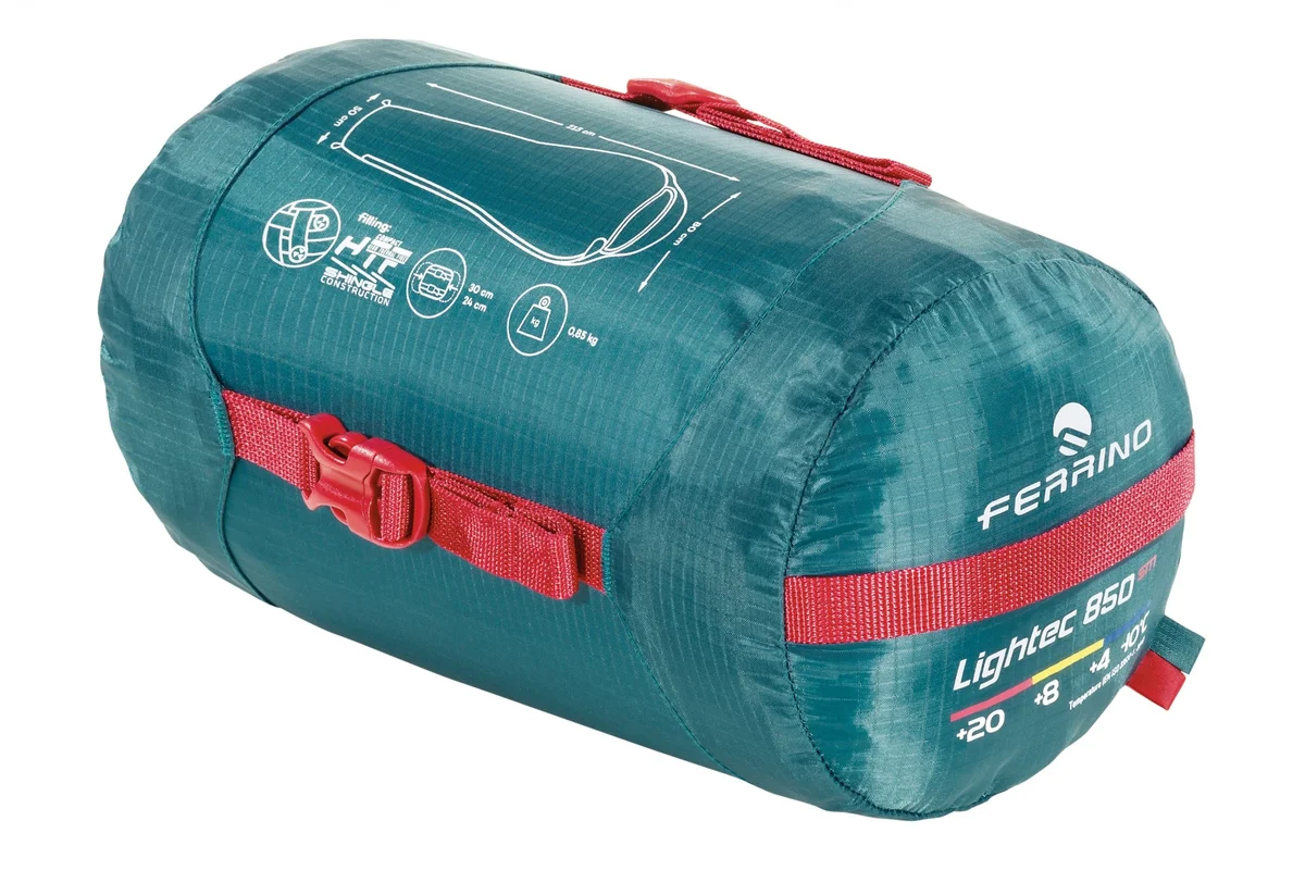 Lightec SM 850 Sleeping Bag Green 850 g +4°C 2