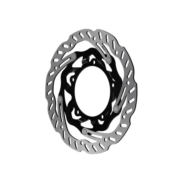 MDR-A brake disc 160 mm 5‑bolt silver