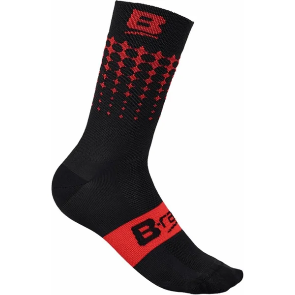 Soft Air Plus Socks Black Red Size 40-43