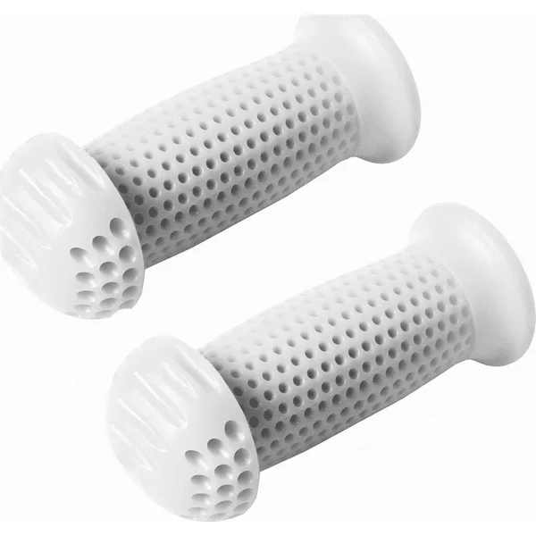 Children Grips 22x100 mm PVC with Handguards White