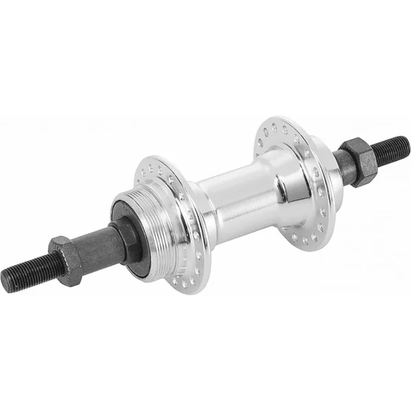Rear aluminum hub 36 holes 6-7 speed axle 3/8 x175mm