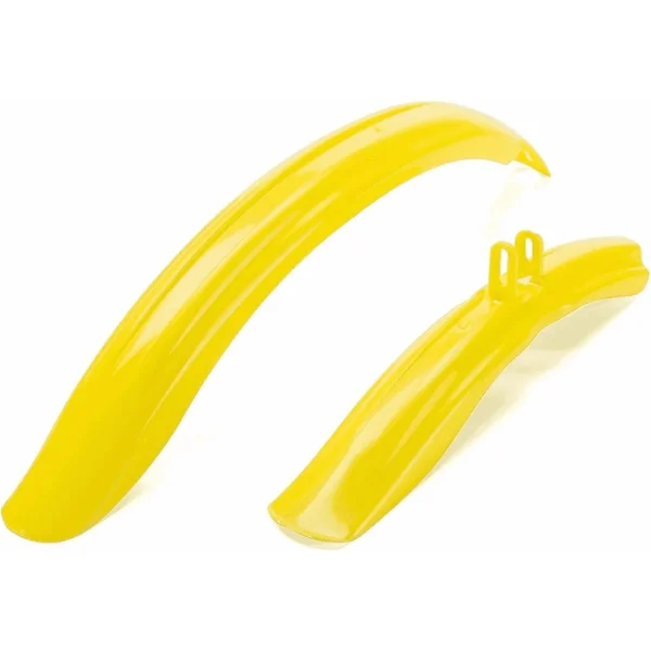 Kinder MTB Schutzbleche 20 Zoll Set vorne und hinten gelb