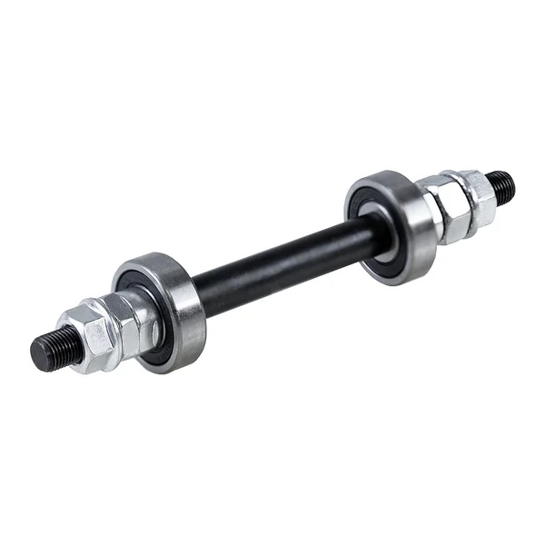 Rear Hub Axle 3/8 x 150 mm with Bearings and Nuts
