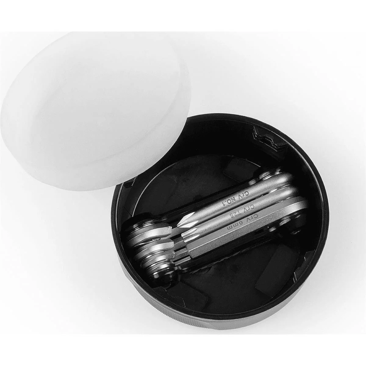 Spacecage bottle cage with removable storage black 2