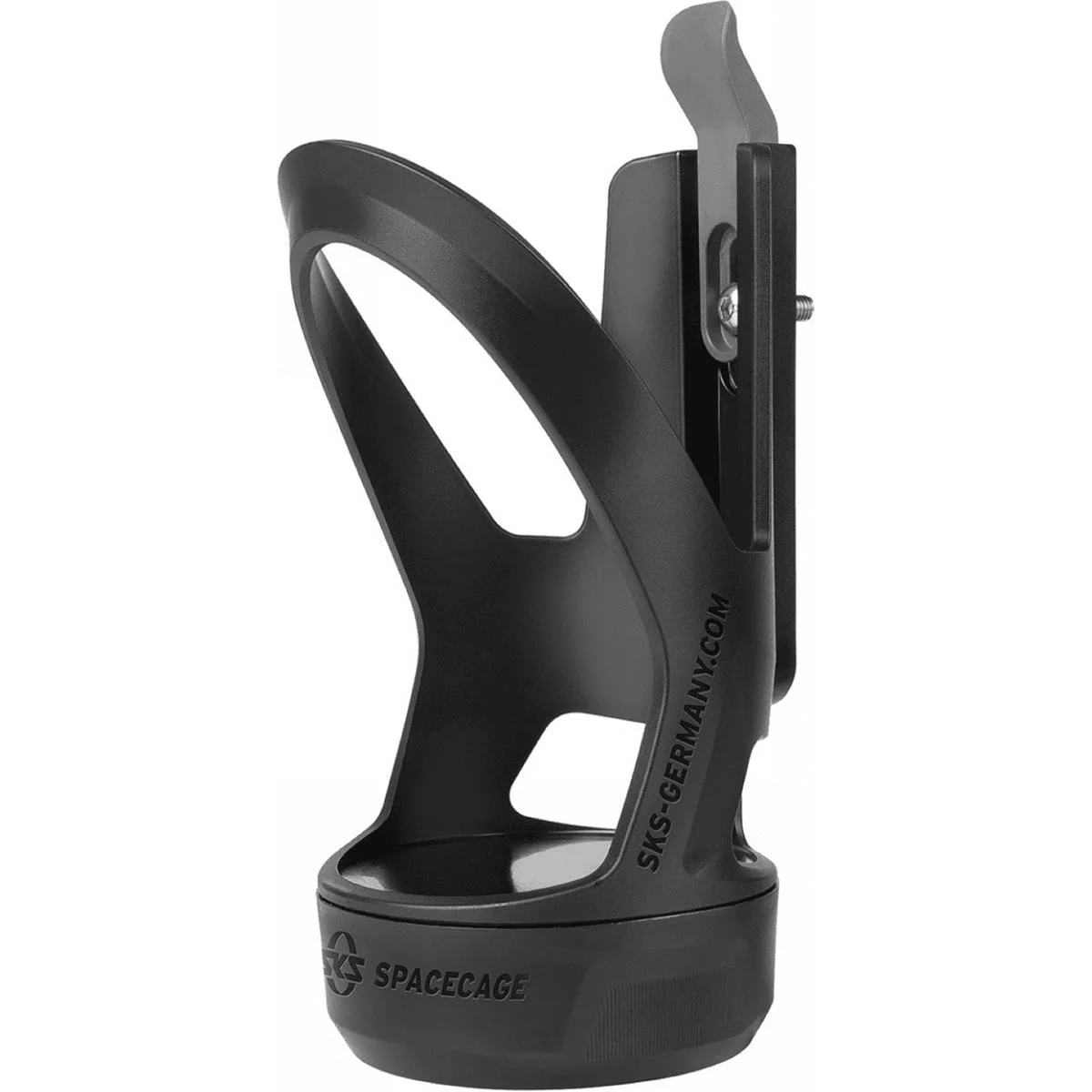 Spacecage bottle cage with removable storage black 4