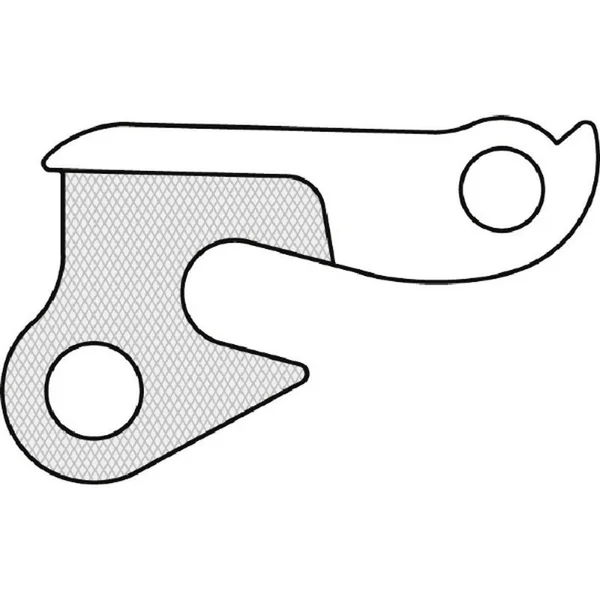 Derailleur hanger GH-018 aluminium