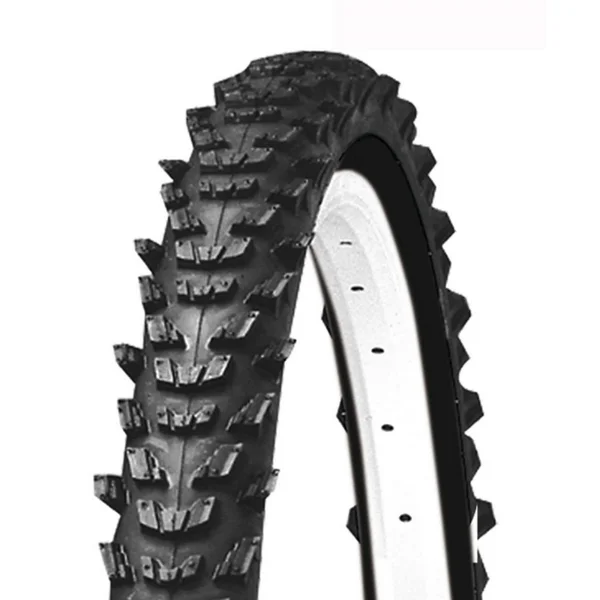 MTB Tyre K829 24x1.95 Rigid 22 TPI White Black