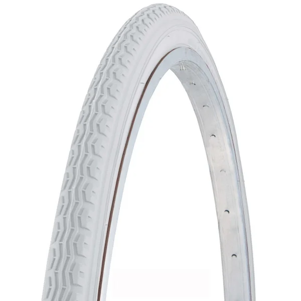 Tyre 26x1 3/8 37-590 White 22 TPI city bike